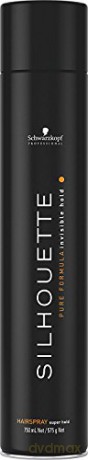 Schwarzkopf Professional Super Strong Hair Spray Silhouette ( Hair spray Super Hold) - Volume: 750 ml