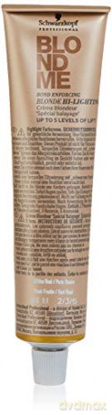 Schwarzkopf Professional Toning and lightening hair cream BLONDME Paint-on Light ener - Shade: Hi-Lighting - Rosé