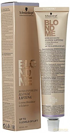Schwarzkopf Professional Toning and lightening hair cream BLONDME Paint-on Light ener - Shade: Lifting - Led