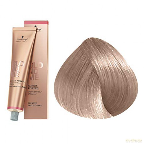 Schwarzkopf Professional Toning and lightening hair cream BLONDME Paint-on Light ener - Shade: Toning Brown Mahogany