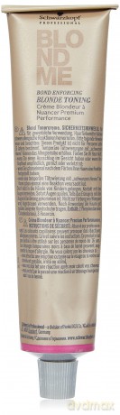 Schwarzkopf Professional Toning and lightening hair cream BLONDME Paint-on Light ener - Shade: Toning Ice