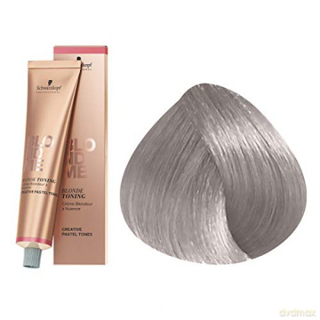 Schwarzkopf Professional Toning and lightening hair cream BLONDME Paint-on Light ener - Shade: Toning Ice-Irisé