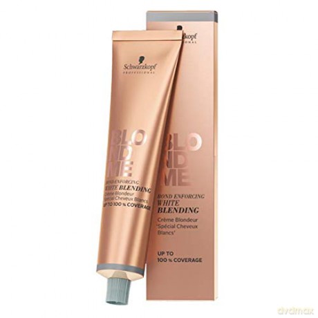 Schwarzkopf Professional Toning and lightening hair cream BLONDME Paint-on Light ener - Shade: White Blending - Led