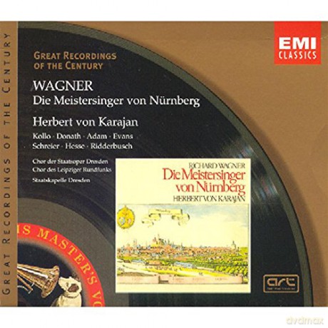 Adam/Kollo/Donath/Karajan/Staats.Dresden: Groc-Die Meistersinger Von Nurnberg [4CD]