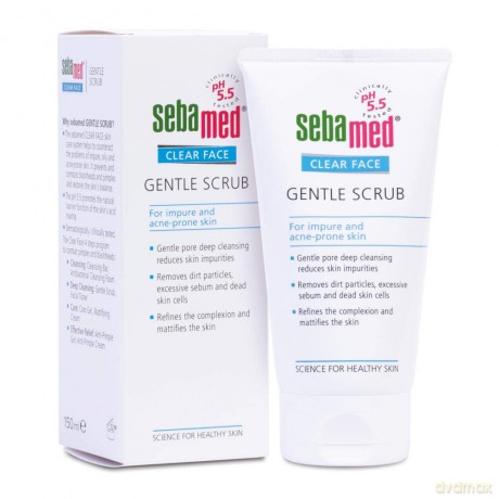 Sebamed Gentle Facial Peeling Clear Face(Gentle Scrub) 150 ml
