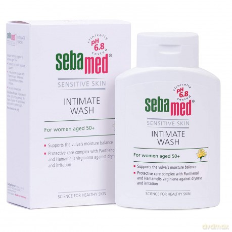 Sebamed Intimate cleansing emulsion having a pH of 6.8 Classic(Feminine Intimate Wash Menopause) 200 ml