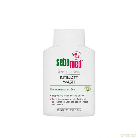 Sebamed Intimate cleansing emulsion having a pH of 6.8 Classic(Feminine Intimate Wash Menopause) 200 ml