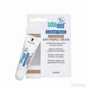 Sebamed Toning Cream Face Acne Clear (Coloured Anti-Pimple Cream) 10 ml