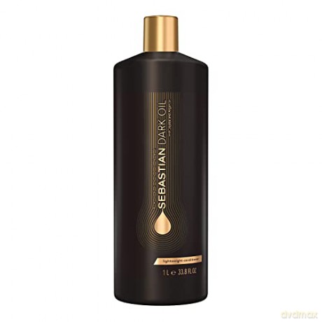 Sebastian Professional Dark Oil (Lightweight Conditioner) Conditioner for Shine and Softness - Volume: 1000 ml