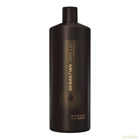 Sebastian Professional Dark Oil (Lightweight Shampoo) Nourishing Shampoo For Shine And Softness - Volume: 1000 ml
