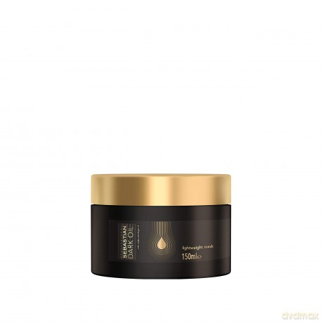 Sebastian Professional Nourishing mask for shine and softness of hair Dark Oil (Lightweight Mask) - Volume: 150 ml
