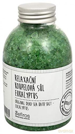 Sefiros Relaxation Bath Salts Eucalyptus (Original Dead Sea Bath Salt) 500 g