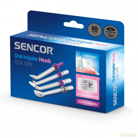 Sencor Spare attachments for mouth shower SOI 33x SOX 009