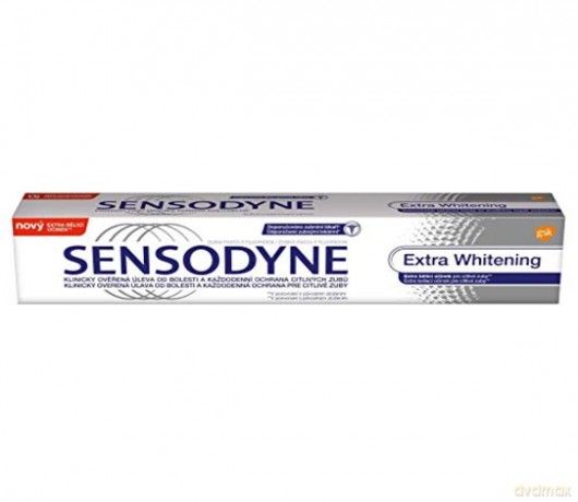 Sensodyne Toothpaste bleaching Extra Whitening - Volume: 75 ml