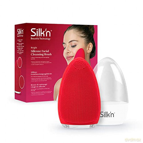 Silk`n Bright silicone face cleansing brush