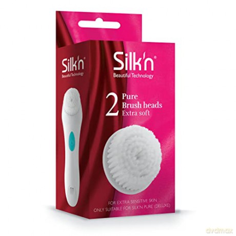 Silk`n Extra Soft replacement brushes for the Pure face cleanser