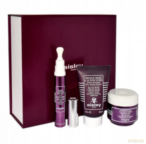 Sisley Skin Care Gift Set with Black Rose Black Rose Collection Kit