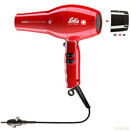 Solis Swiss Perfection Plus Red hair dryer