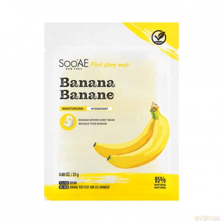 Soo´AE Banana Moisturizing Mask (Food Story Mask) 25 g