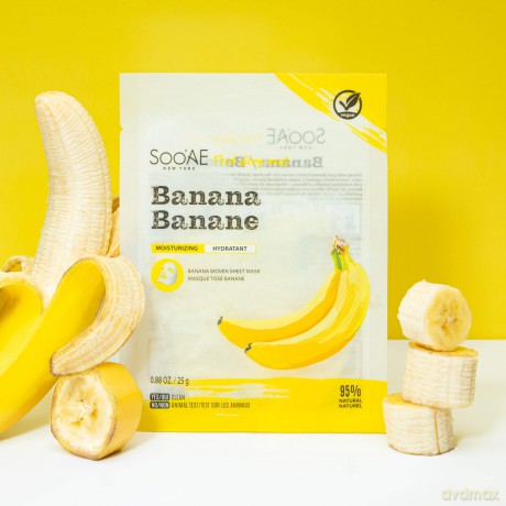 Soo´AE Banana Moisturizing Mask (Food Story Mask) 25 g