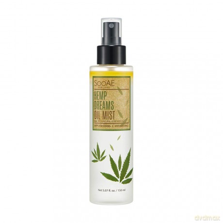 Soo´AE Pleťový olej ve spreji Hemp Dreams (Oil Mist) 150 ml