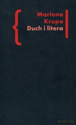 Duch I Litera - Marlena Krupa [KSIĄŻKA]