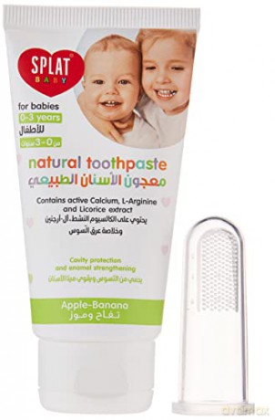 SPLAT Toothpaste for Children Apple Banana Baby + Toothbrush 40 ml