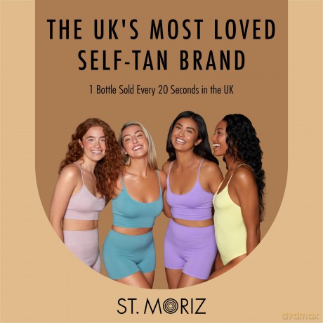 St. Moriz (Double-Sided Tanning Mitt) 2 pcs