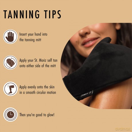 St. Moriz (Double-Sided Tanning Mitt) 2 pcs