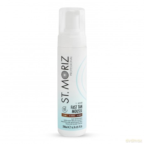 St. Moriz Bronzing mousse for a quick tan for body and face Professional 200 ml