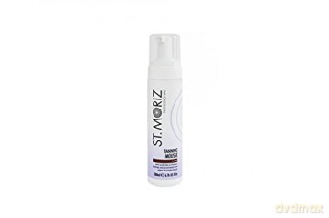 St. Moriz Bronzing mousse with dark tan on the body and face Professional 200 ml