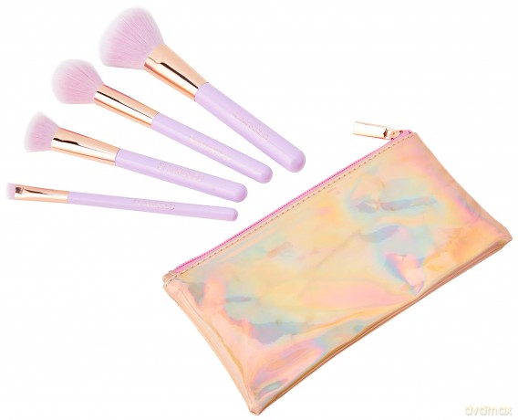 SUNKISSED Gift set of cosmetic brushes Brush Love Eco Packaging