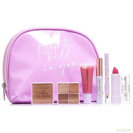 SUNKISSED Hidden Paradise Eco Packaging decorative cosmetics gift set