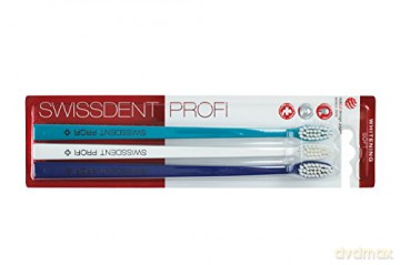 Swissdent Whitening Trio Soft 2 + 1 FREE toothbrush (turquoise + white + dark blue)