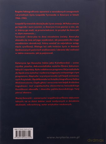 Tyrmand I Ameryka Wyd.2011 (twarda) - Katarzyna Kwiatkowska, Maciej Gawęcki [KSIĄŻKA]