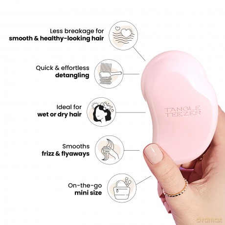 Tangle Teezer Original Mini Millenial Pink hair brush