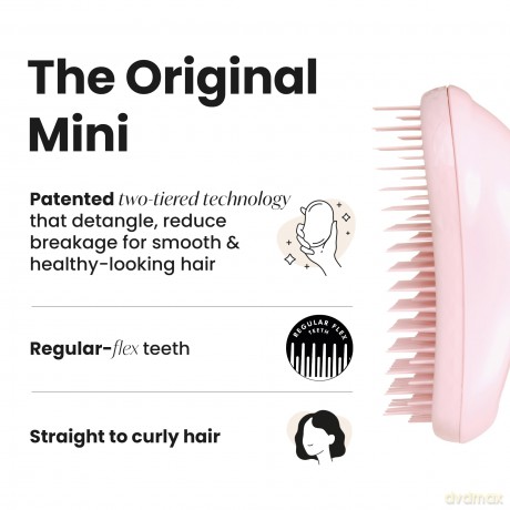 Tangle Teezer Original Mini Millenial Pink hair brush