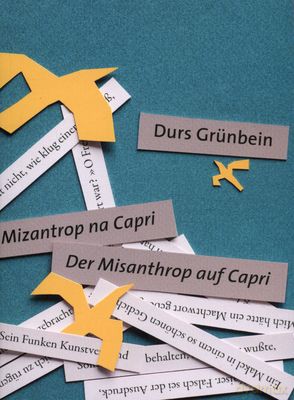 Mizantrop Na Capri Der Misanthrop Auf Capri - Durs Grünbein [KSIĄŻKA]