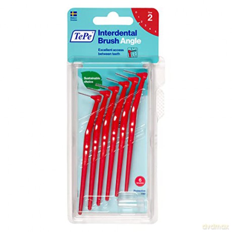TePe Interdental brushes Angle 6 pc - Variant: 0,5 mm red