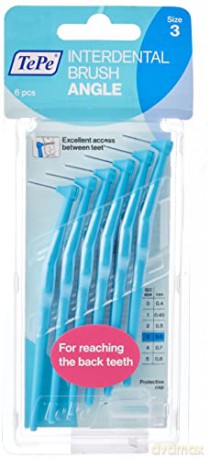 TePe Interdental brushes Angle 6 pc - Variant: 0,6 mm blue