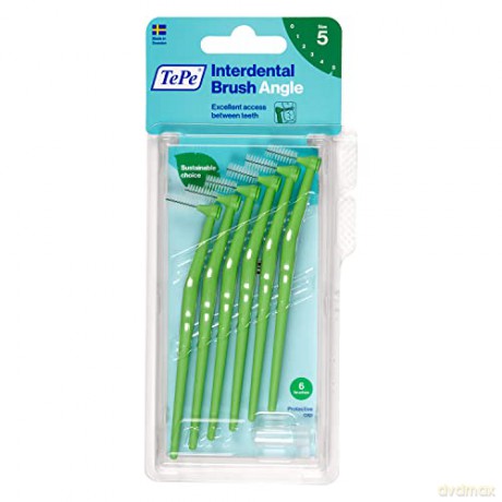 TePe Interdental brushes Angle 6 pc - Variant: 0,8 mm green