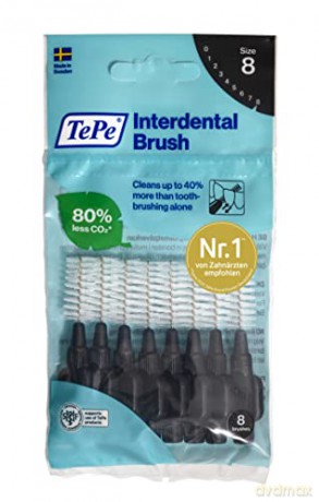 TePe Interdental brushes Normal 1.5 mm black 8 pieces