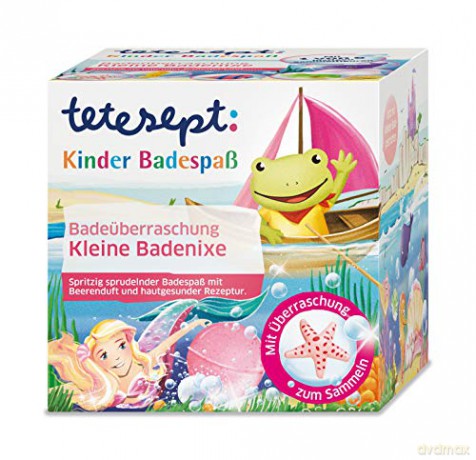 Tetesept Bath ball Little Mermaid 140 g