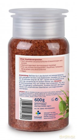 Tetesept Medical bath salt Back and shoulders 600 g