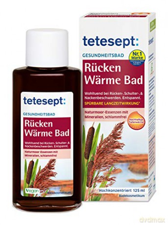 Tetesept Warming bath Back 125 ml