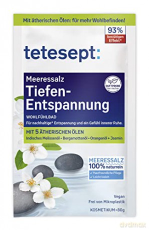 Tetesept Zdravo bath salt Deep release 80 g