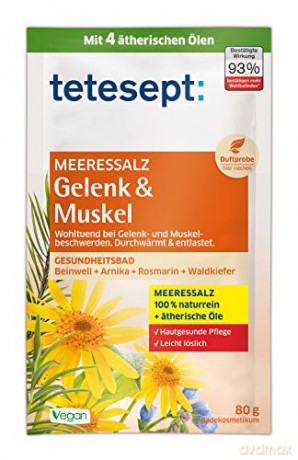 Tetesept Zdravo bath salt Muscles and joints 80 g