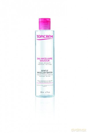 Topicrem (Gentle Micellar Water) for Sensitive Skin and Eyes (Gentle Micellar Water) - Volume: 200 ml