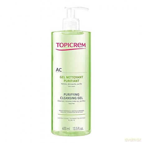 Topicrem (Purifying Cleansing Gel) AC (Purifying Cleansing Gel) - Volume: 400 ml