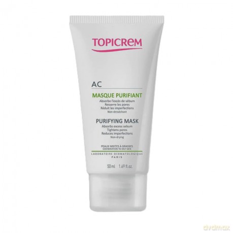 Topicrem Cleansing mask for oily and combination skin AC (Purifying Mask) 50 ml